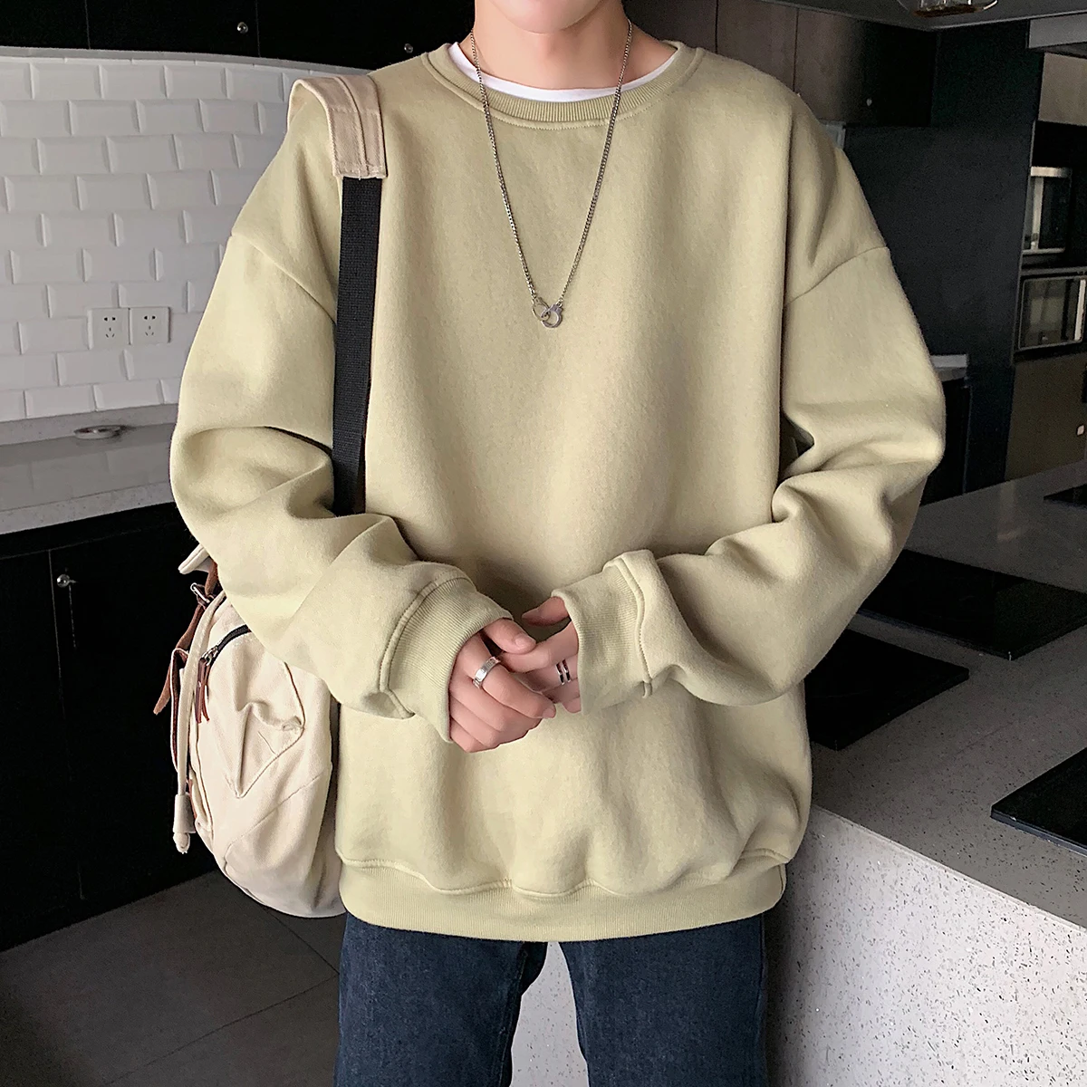 Hoodies Sweatshirts Men Streetwear Solid Pullover Sweatshirt Hoodies Men New 2021 Spring Autumn Sweatshirt Men
Hoodies Sweatshirts Men Streetwear Solid Pullover Sweatshirt Hoodies Men New 2021 Spring Autumn Sweatshirt Men