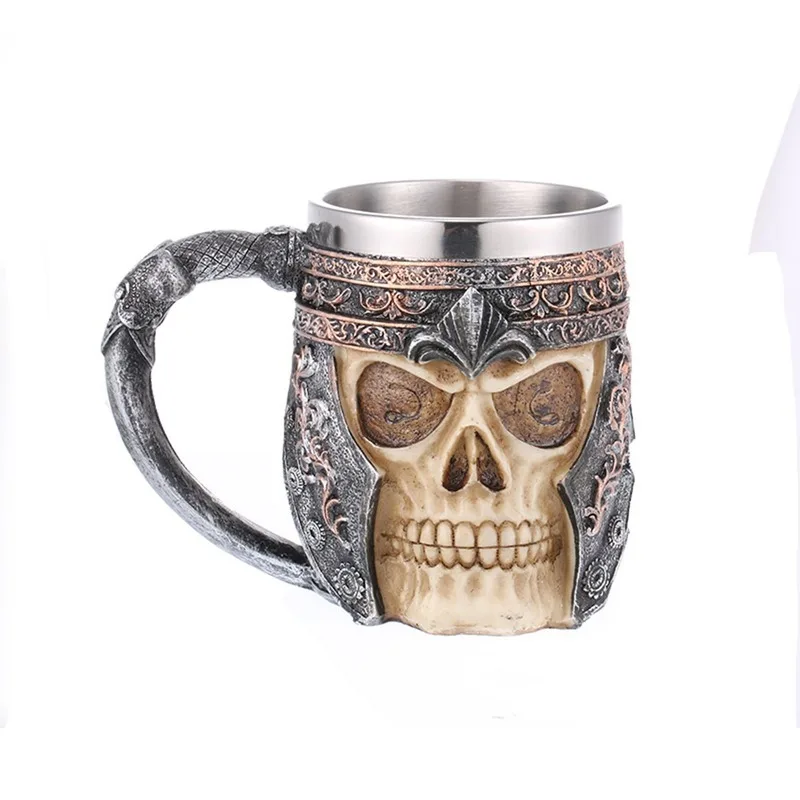 Mark Beer Steins Tea Cup Skull Head Wine Cup Resin Skull Home Ornaments Bar Coffee Cup Stainless Cup
Mark Beer Steins Tea Cup Skull Head Wine Cup Resin Skull Home Ornaments Bar Coffee Cup Stainless Cup