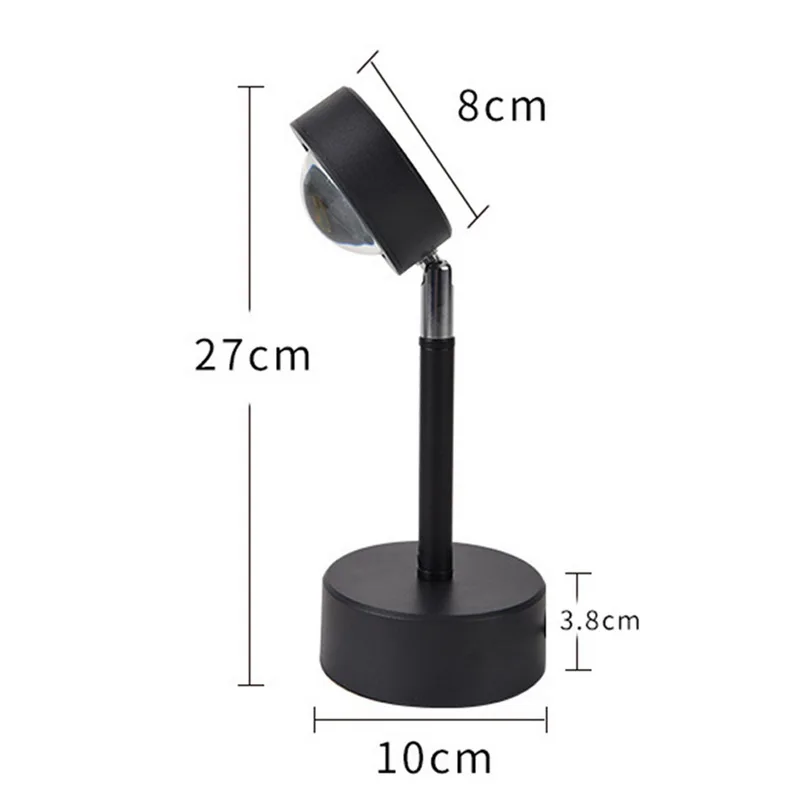2021 USB Button Sunset Projector Atmosphere Led Night Light Home Coffe Shop Background Wall Decoration Colorful Lamp
2021 USB Button Sunset Projector Atmosphere Led Night Light Home Coffe Shop Background Wall Decoration Colorful Lamp