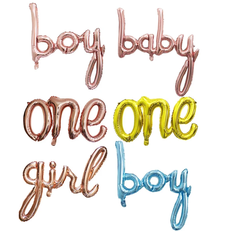 Party Decoration Imitation Beauty Skinny One-Piece Boy Girl Baby One Letter Aluminum Foil Balloon Baby Birthday Decoration
Party Decoration Imitation Beauty Skinny One-Piece Boy Girl Baby One Letter Aluminum Foil Balloon Baby Birthday Decoration
