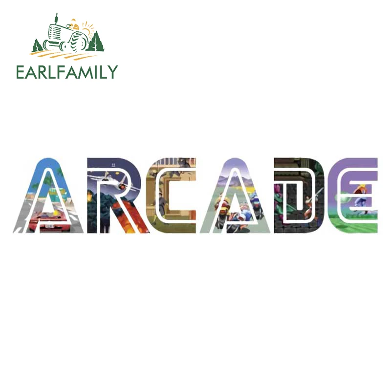 EARLFAMILY 13cm x 2.7cm for Arcade Classic Car Stickers Fashionable Decals Vinyl Car Wrap Campervan Snowboard Scratch-Proof
EARLFAMILY 13cm x 2.7cm for Arcade Classic Car Stickers Fashionable Decals Vinyl Car Wrap Campervan Snowboard Scratch-Proof