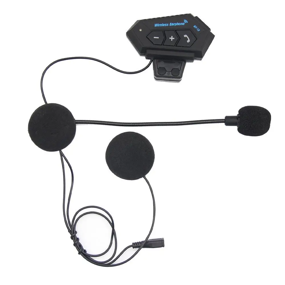 Мотоциклетный шлем Беспроводная Bluetooth-гарнитура Громкая связь телефонный звонок рация музыкальный проигрыватель гарнитура
Мотоциклетный шлем Беспроводная Bluetooth-гарнитура Громкая связь телефонный звонок рация музыкальный проигрыватель гарнитура