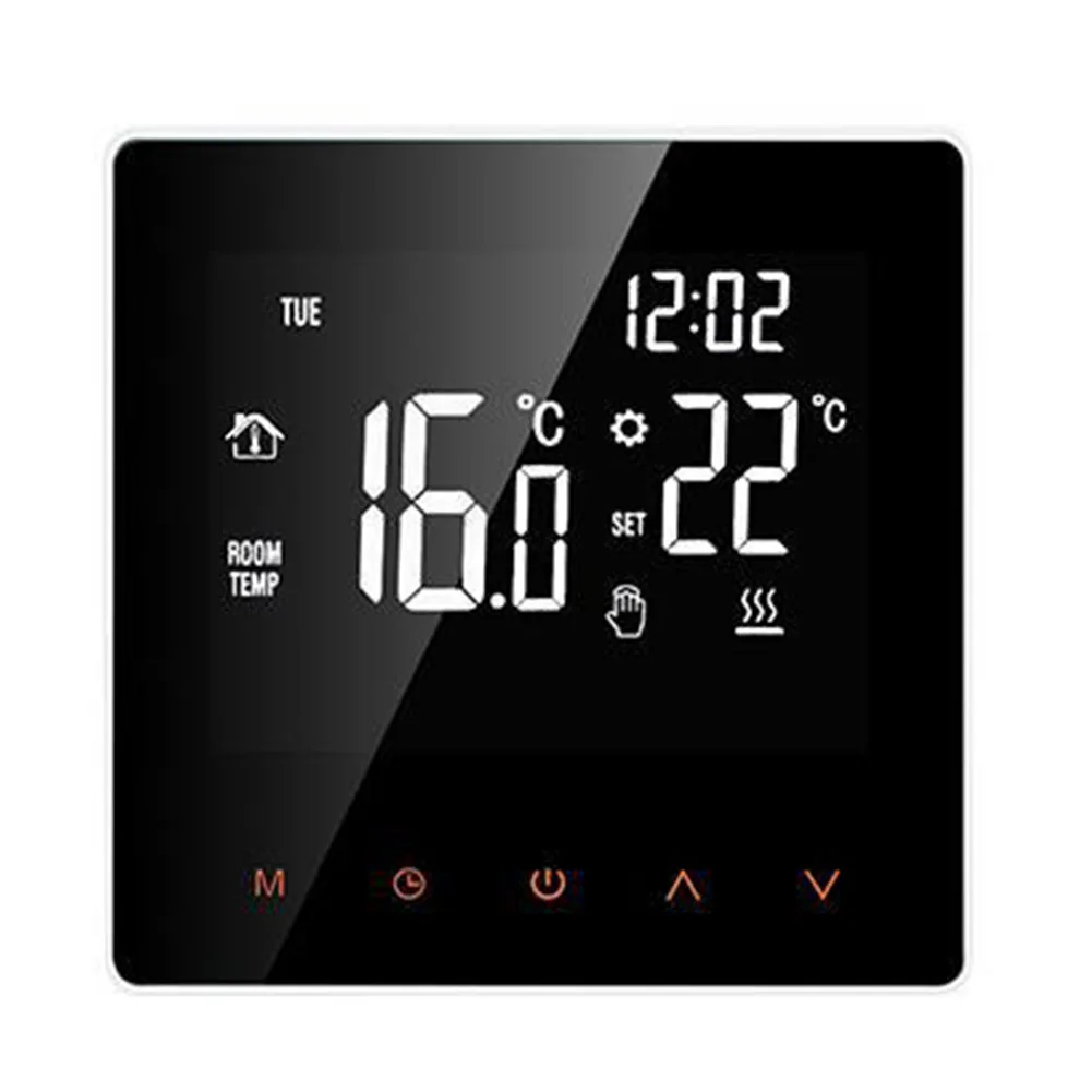 School Touch Screen Digital LCD Display Programmable Smart Thermostat Temperature Controller Floor Home Office Electric Heating
School Touch Screen Digital LCD Display Programmable Smart Thermostat Temperature Controller Floor Home Office Electric Heating
