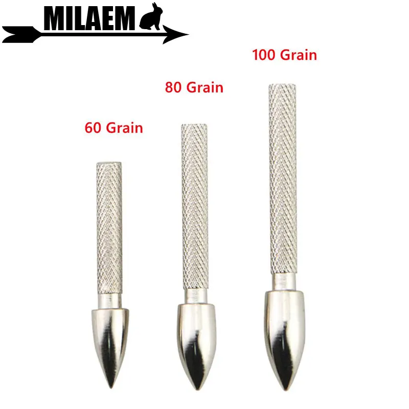 100pcs Archery Carbon Arrowhead ID4.2mm 60/80/100GR Arrow Point Tips Broadheads Carbon Arrow Shaft Shooting Accessories
100pcs Archery Carbon Arrowhead ID4.2mm 60/80/100GR Arrow Point Tips Broadheads Carbon Arrow Shaft Shooting Accessories