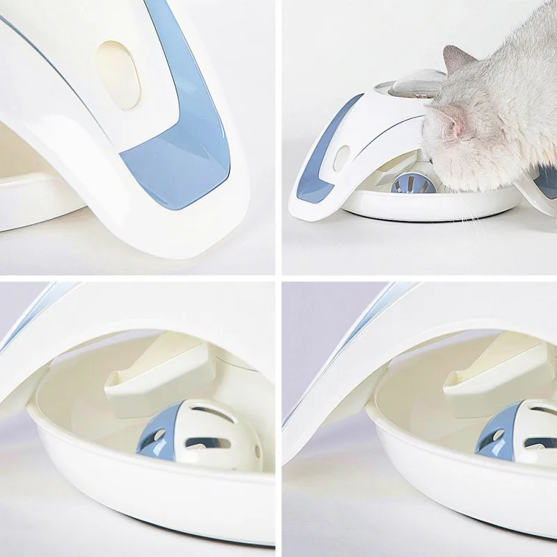 Cat Automatic Leaking Food Toy Puzzle Interactive Cat Playing Healthy Non-toxic Safe Toy With Rotated Bell Ball
Cat Automatic Leaking Food Toy Puzzle Interactive Cat Playing Healthy Non-toxic Safe Toy With Rotated Bell Ball