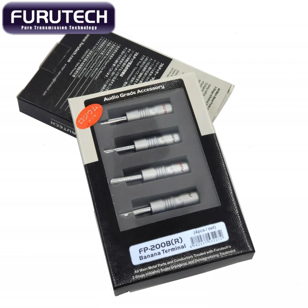 Hi-Fi Furutech FP-200B(R) Динамик кабель покрытого родием контрольные выводы вилки типа