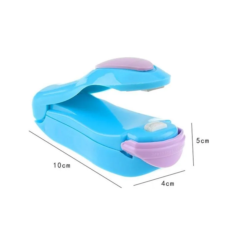 Mini Sealing Machine Portable Electric Heat Sealer Clips Kitchen Bag Sealing Storage Gadgets Snack For Food Food Vacuum Sea G1Y7
Mini Sealing Machine Portable Electric Heat Sealer Clips Kitchen Bag Sealing Storage Gadgets Snack For Food Food Vacuum Sea G1Y7
