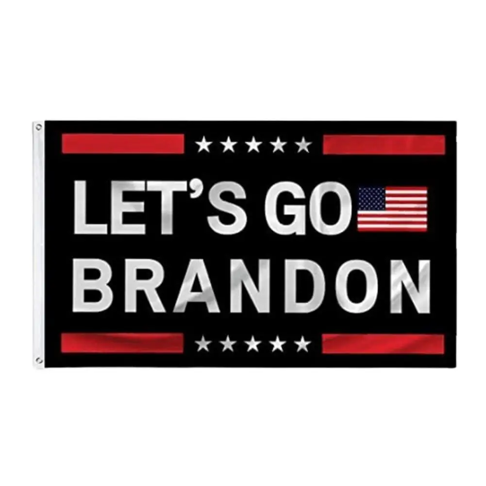 Let’s Go Brandon Flags 100 Polyester Banner Funny Indoor Outdoor Home Decorations For Celebration Party Parade Garden Yard Wa
Let’s Go Brandon Flags 100 Polyester Banner Funny Indoor Outdoor Home Decorations For Celebration Party Parade Garden Yard Wa