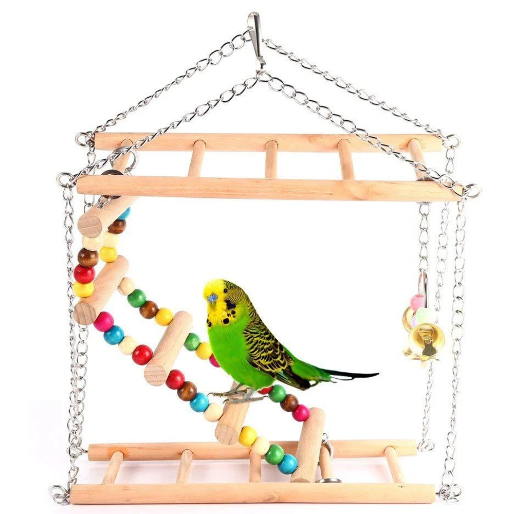 1 pc Birds Toy Pet Bird Swing Parrot Parakeet Budgie Cockatiel Cage Bird Toys HangingToy Brinquedo Hammock Swing Toy
1 pc Birds Toy Pet Bird Swing Parrot Parakeet Budgie Cockatiel Cage Bird Toys HangingToy Brinquedo Hammock Swing Toy
