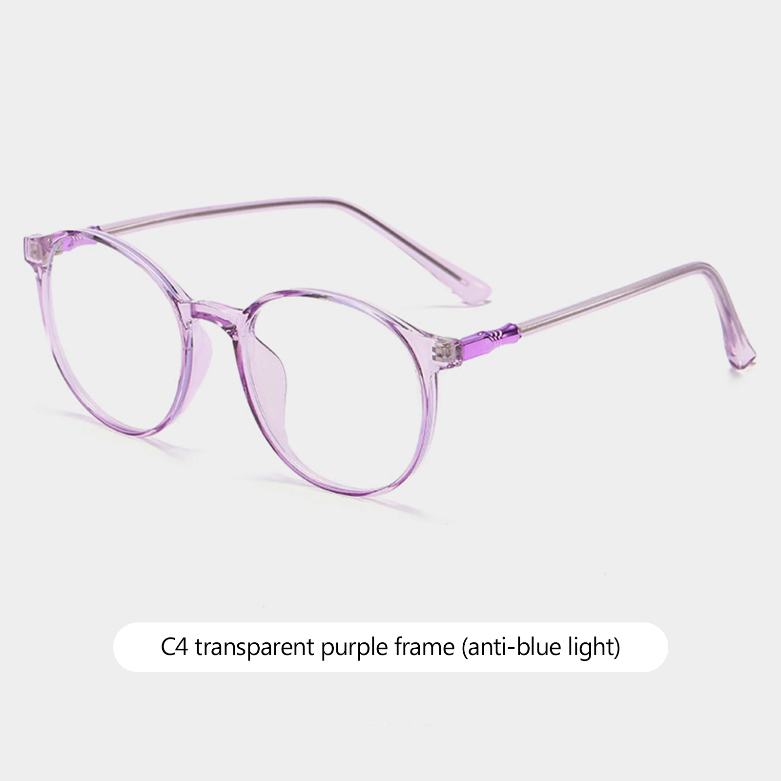 1pcs Ladies Anti-blue Light Glasses Round Big Frame Glasses Tr90 Ultralight Computer Eyeglasses Fashion Trend Glasses Black Pink
1pcs Ladies Anti-blue Light Glasses Round Big Frame Glasses Tr90 Ultralight Computer Eyeglasses Fashion Trend Glasses Black Pink
