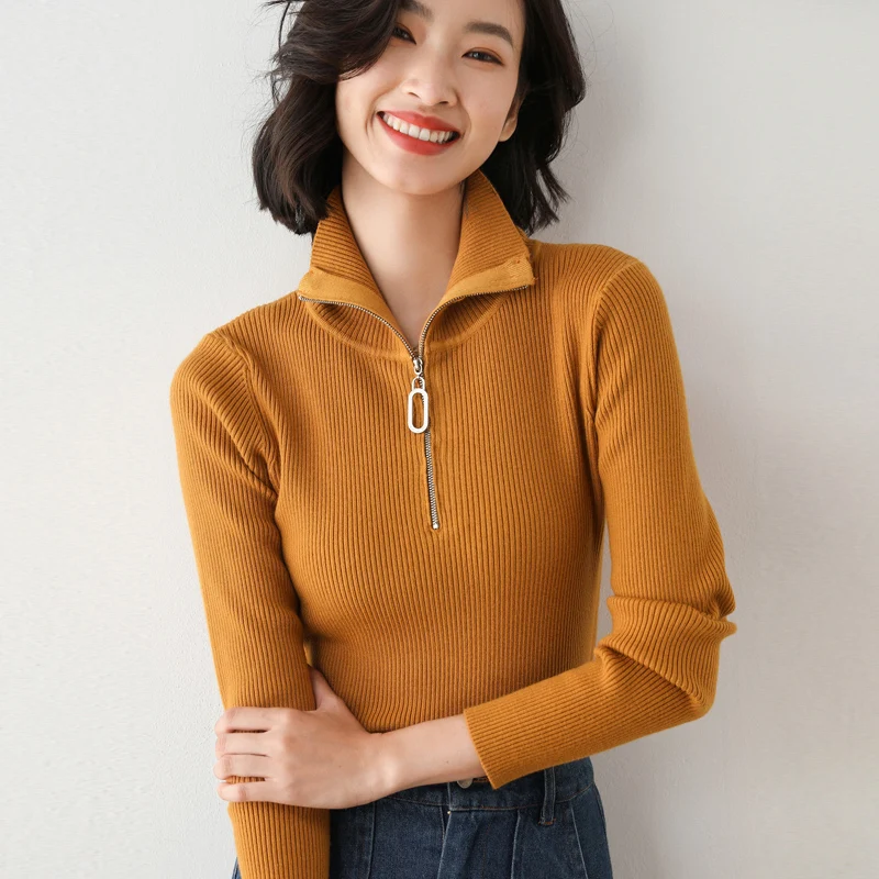 zip jumper warm women sweater turtleneck slim pullovers ladies fashion tops long sleeves jacket female knitted sweaters
zip jumper warm women sweater turtleneck slim pullovers ladies fashion tops long sleeves jacket female knitted sweaters