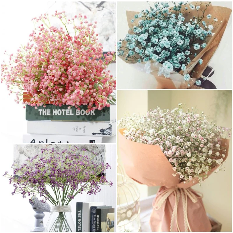 1pcsPU artificial baby's breath single plastic bouquet gypsophila feel gypsophila wedding simulation flower
1pcsPU artificial baby's breath single plastic bouquet gypsophila feel gypsophila wedding simulation flower