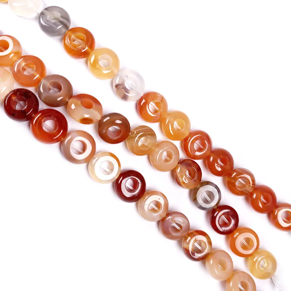 Natural Stone Agates Rose Quartzs Beaded Circle Shape Loose Beads for Jewelry Making DIY Bracelet Necklace Accessories 5x10x4mm
Natural Stone Agates Rose Quartzs Beaded Circle Shape Loose Beads for Jewelry Making DIY Bracelet Necklace Accessories 5x10x4mm
