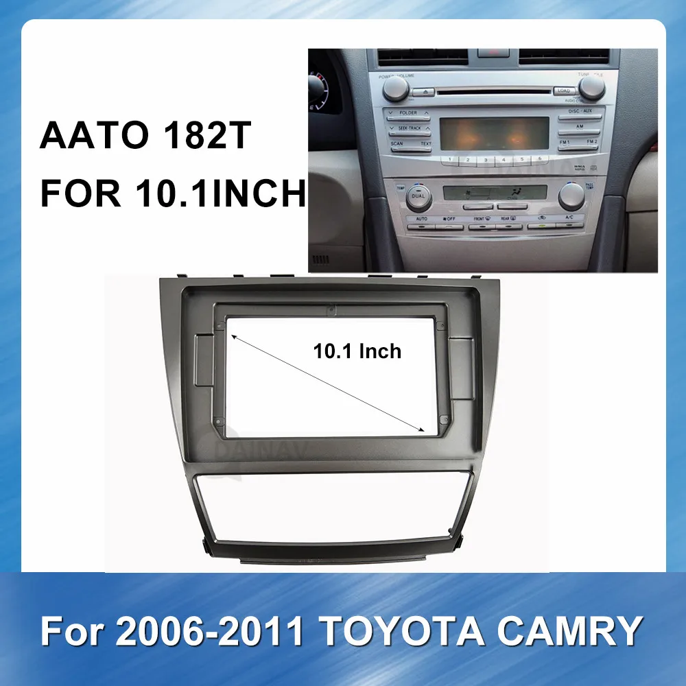 Рамка для автомобильного радиоприемника 10,1 дюйма для Toyota Camry 2006-2010, автомобильная DVD-панель, аудиоустановка, панель адаптеров комплекты рамо...
Рамка для автомобильного радиоприемника 10,1 дюйма для Toyota Camry 2006-2010, автомобильная DVD-панель, аудиоустановка, панель адаптеров комплекты рамо...