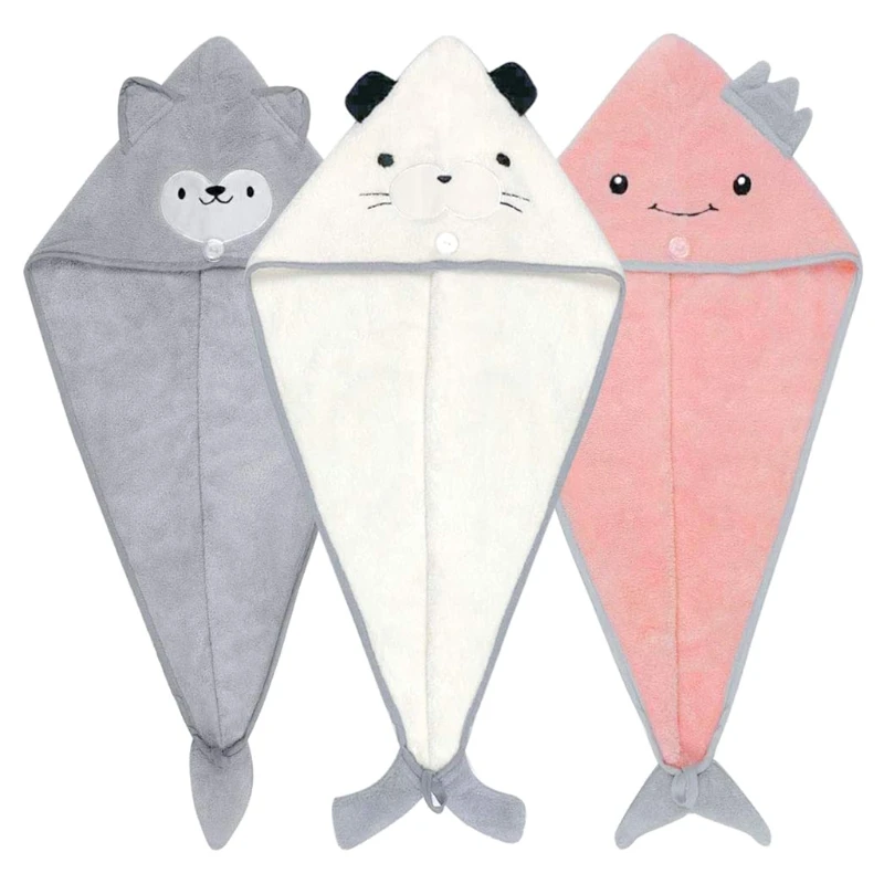 Water Absorption Hair Drying Towel with Button Shower Quick Dry Head Wrap Turban
Water Absorption Hair Drying Towel with Button Shower Quick Dry Head Wrap Turban