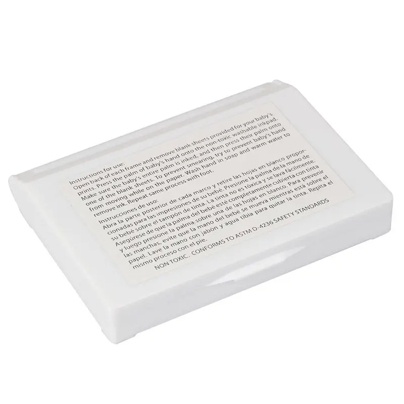 Wood DIY Newborn Baby Handprint Footprint Non-Toxic Touch Ink Pad Photo Frame Girl Boy Infant Baby Keepsake Gift Decoration
Wood DIY Newborn Baby Handprint Footprint Non-Toxic Touch Ink Pad Photo Frame Girl Boy Infant Baby Keepsake Gift Decoration