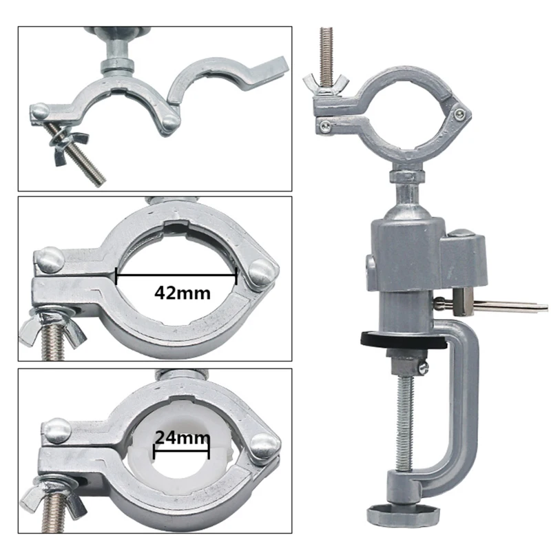 Electric Mill Bracket Electric Hand Drill Fixed Frame Universal Revolving Frame, Pistol Drill Fixture Multifunctional Table Vice
Electric Mill Bracket Electric Hand Drill Fixed Frame Universal Revolving Frame, Pistol Drill Fixture Multifunctional Table Vice