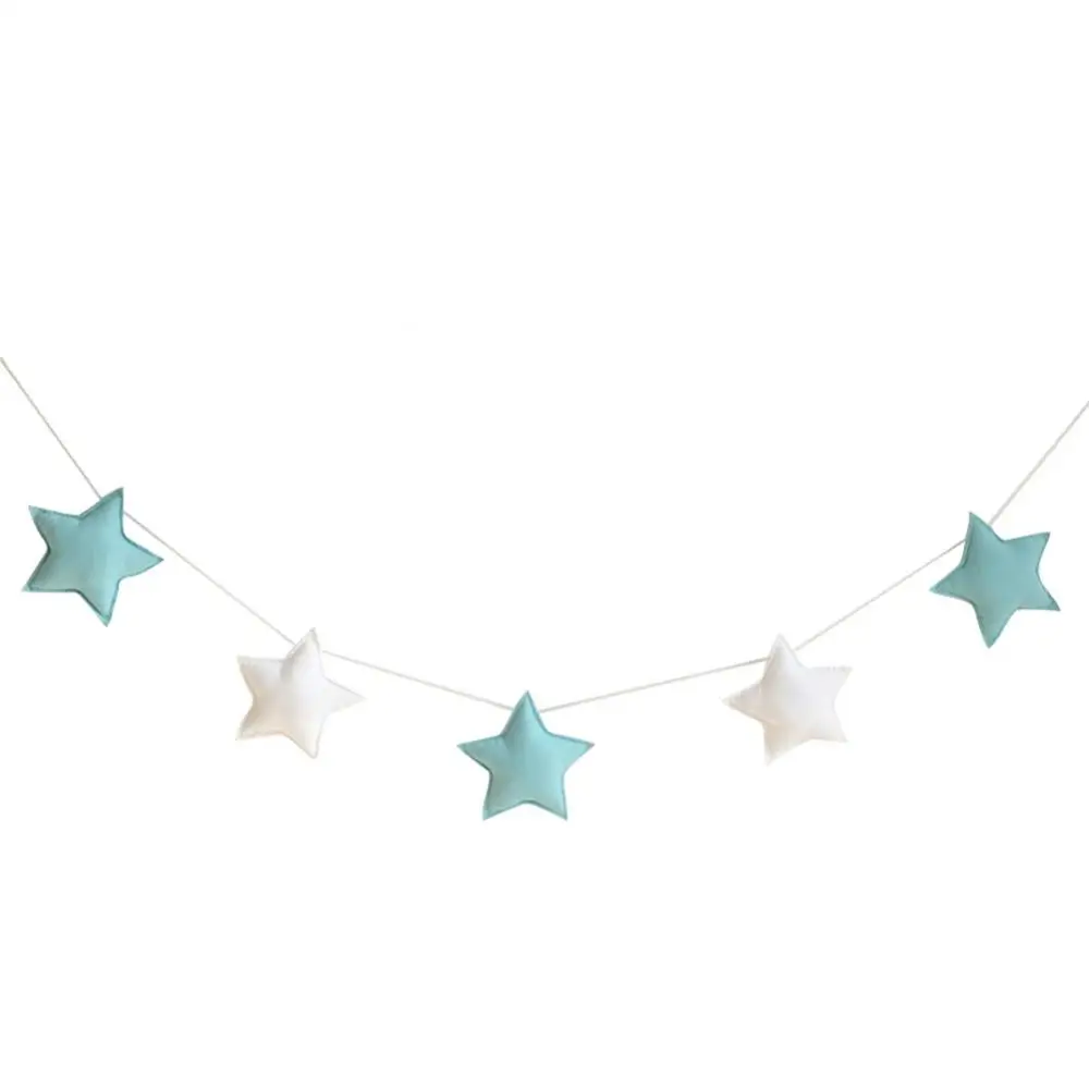 Nordic 5Pcs Cute Stars Hanging Decorations Ornaments Banner Bunting Party Kid Bed Room Home Decor
Nordic 5Pcs Cute Stars Hanging Decorations Ornaments Banner Bunting Party Kid Bed Room Home Decor