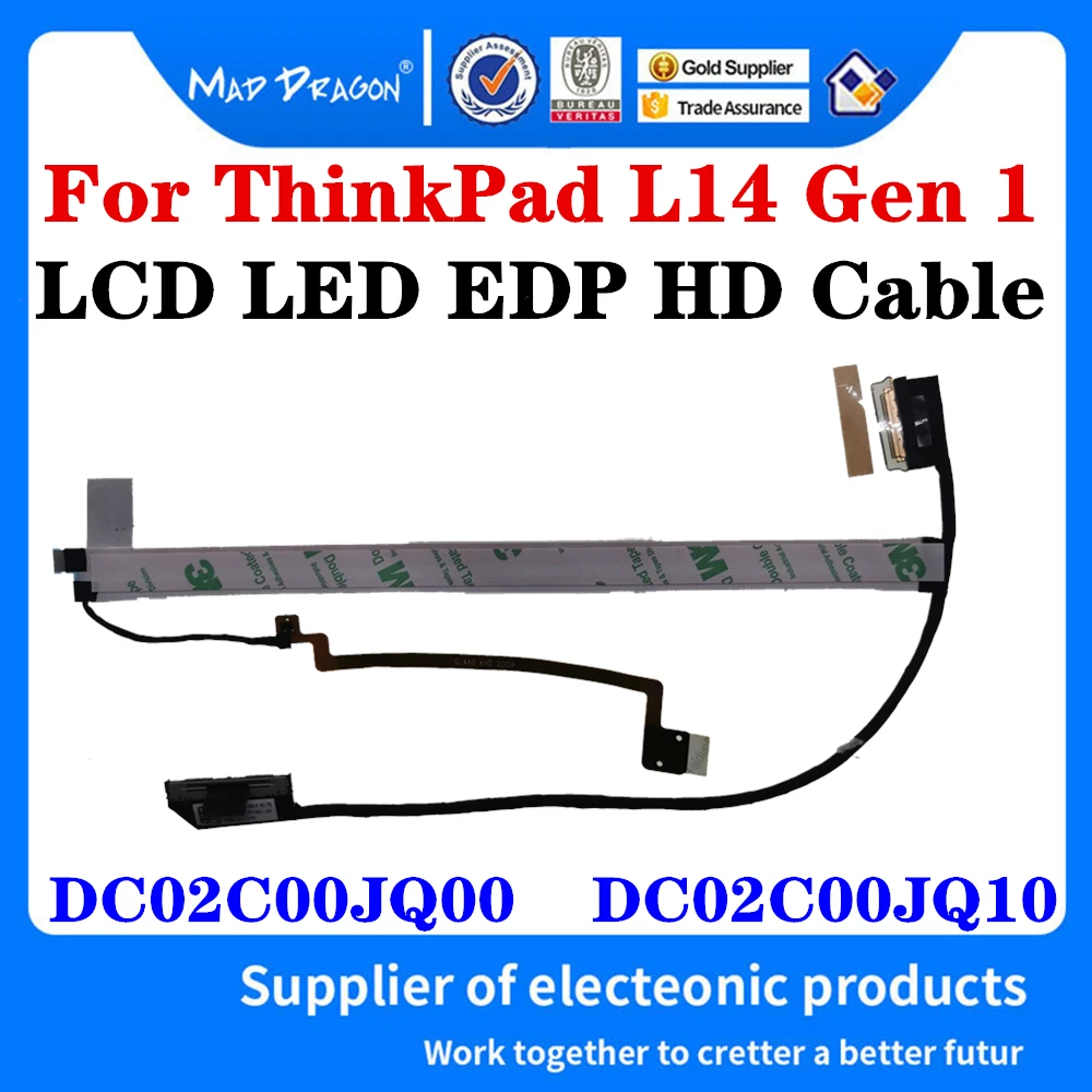 Новинка, видеокабель DC02C00JQ00 DC02C00JQ10 для ноутбука Lenovo ThinkPad L14 Gen 1 GL4A0 LVDS, ЖК-светодиодный EDP HD-кабель для экрана камеры
Новинка, видеокабель DC02C00JQ00 DC02C00JQ10 для ноутбука Lenovo ThinkPad L14 Gen 1 GL4A0 LVDS, ЖК-светодиодный EDP HD-кабель для экрана камеры