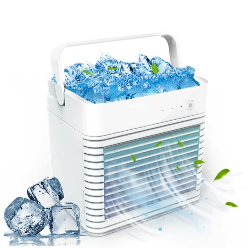 652D Portable Air Conditioner Cooler Noiseless Evaporative Air Fan USB Rechargeable
652D Portable Air Conditioner Cooler Noiseless Evaporative Air Fan USB Rechargeable