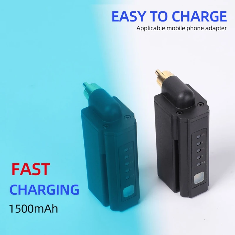 Fast-Charging Tattoo Pen Power Supply 2000mAh USB Rechargable Mini Tattoo Battery RCA/DC 1Pc 875C
Fast-Charging Tattoo Pen Power Supply 2000mAh USB Rechargable Mini Tattoo Battery RCA/DC 1Pc 875C