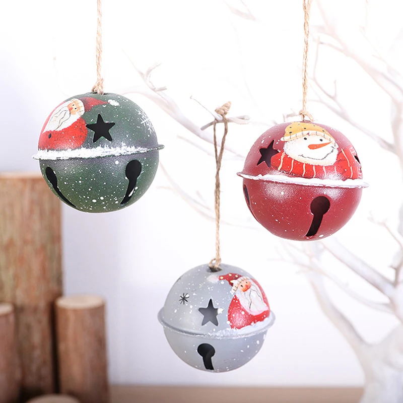Christmas Bell Red White Green Metal Jingle Bells Christmas Tree Hanging Pendant Ornament Christmas Decoration for Home
Christmas Bell Red White Green Metal Jingle Bells Christmas Tree Hanging Pendant Ornament Christmas Decoration for Home
