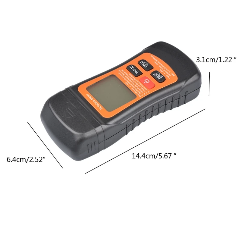 Digital Wood Moisture Meter Paper Humidity Tester Wall Hygrometer Timber Damp Detector LCD Display High Quality
Digital Wood Moisture Meter Paper Humidity Tester Wall Hygrometer Timber Damp Detector LCD Display High Quality