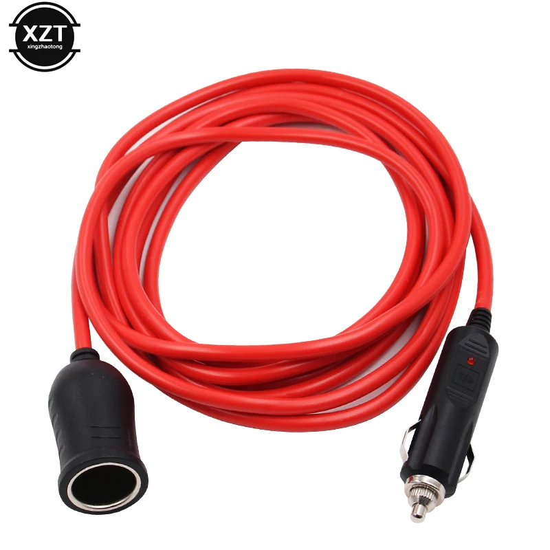 12V 24V 10A Car Cigarette Lighter Extension Cord 3.5 M Socket Styling Charger Cable Female Socket Plug Car Cigarette Accessories
12V 24V 10A Car Cigarette Lighter Extension Cord 3.5 M Socket Styling Charger Cable Female Socket Plug Car Cigarette Accessories