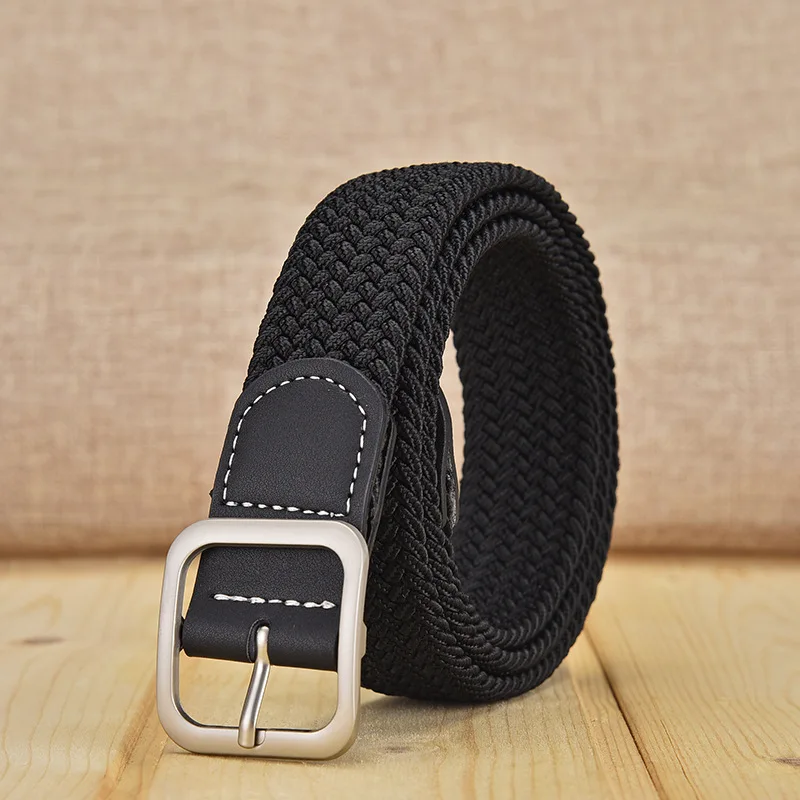 New Canvas Braided Belt Women Elastic Tight Pants Belt Men's and Women's Casual Needle Buckle Belt Schoolgirls Belts Luxury
New Canvas Braided Belt Women Elastic Tight Pants Belt Men's and Women's Casual Needle Buckle Belt Schoolgirls Belts Luxury
