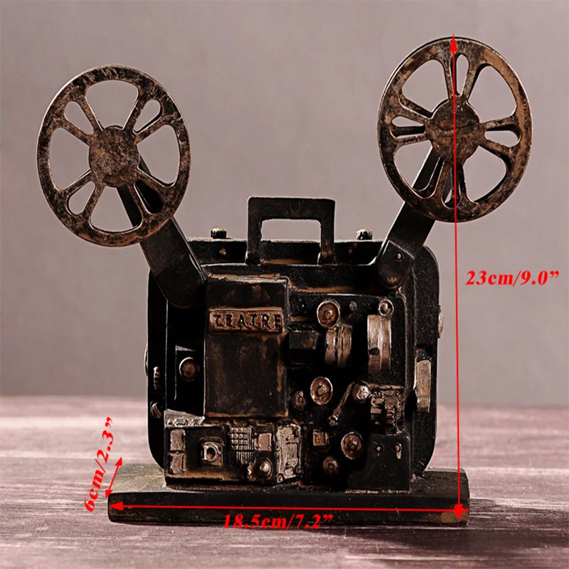 Europe style Resin Antique Imitation Projector Model Retro Nostalgic Ornaments Vintage Craft Bar Home Decor Accessories Gifts
Europe style Resin Antique Imitation Projector Model Retro Nostalgic Ornaments Vintage Craft Bar Home Decor Accessories Gifts