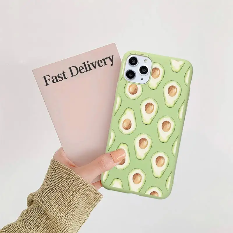 Avocado cartoon green fruit cute Phone Case Candy Color for iPhone 6 7 8 11 12 s mini pro X XS XR MAX Plus
Avocado cartoon green fruit cute Phone Case Candy Color for iPhone 6 7 8 11 12 s mini pro X XS XR MAX Plus