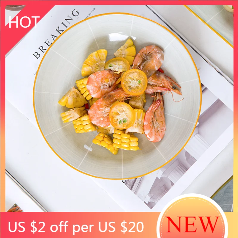 Serving Dinner Plates Set of 6 Ceramic Modern Portion Korean Nordic Diet Plates Breakfast Piatti Ceramica Korean Dish Set AG50CP
Serving Dinner Plates Set of 6 Ceramic Modern Portion Korean Nordic Diet Plates Breakfast Piatti Ceramica Korean Dish Set AG50CP