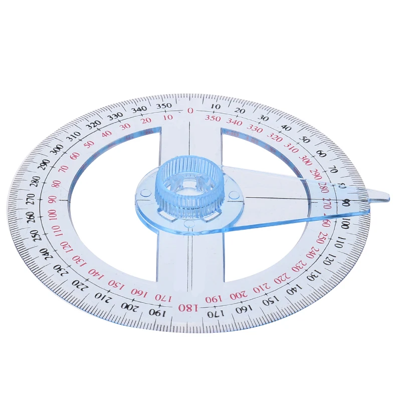 360 Degree Pointer Ruler Protractor Angle Finder 10cm Diameter for Students School Office Circular Rulers Angle Finder
360 Degree Pointer Ruler Protractor Angle Finder 10cm Diameter for Students School Office Circular Rulers Angle Finder
