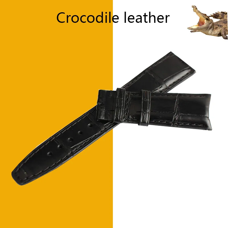 Genuine Crocodile leather bracelet 22mmwatch strap mens watchband wristwatches band wristband For IWC
Genuine Crocodile leather bracelet 22mmwatch strap mens watchband wristwatches band wristband For IWC