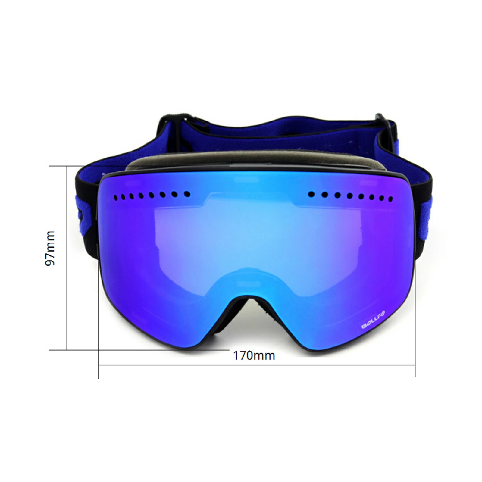 Ski Goggles with Magnetic Double Layer Polarized Lens Skiing Anti-fog UV400 Snowboard Goggles Men Women Ski Glasses Eyewear Case
Ski Goggles with Magnetic Double Layer Polarized Lens Skiing Anti-fog UV400 Snowboard Goggles Men Women Ski Glasses Eyewear Case