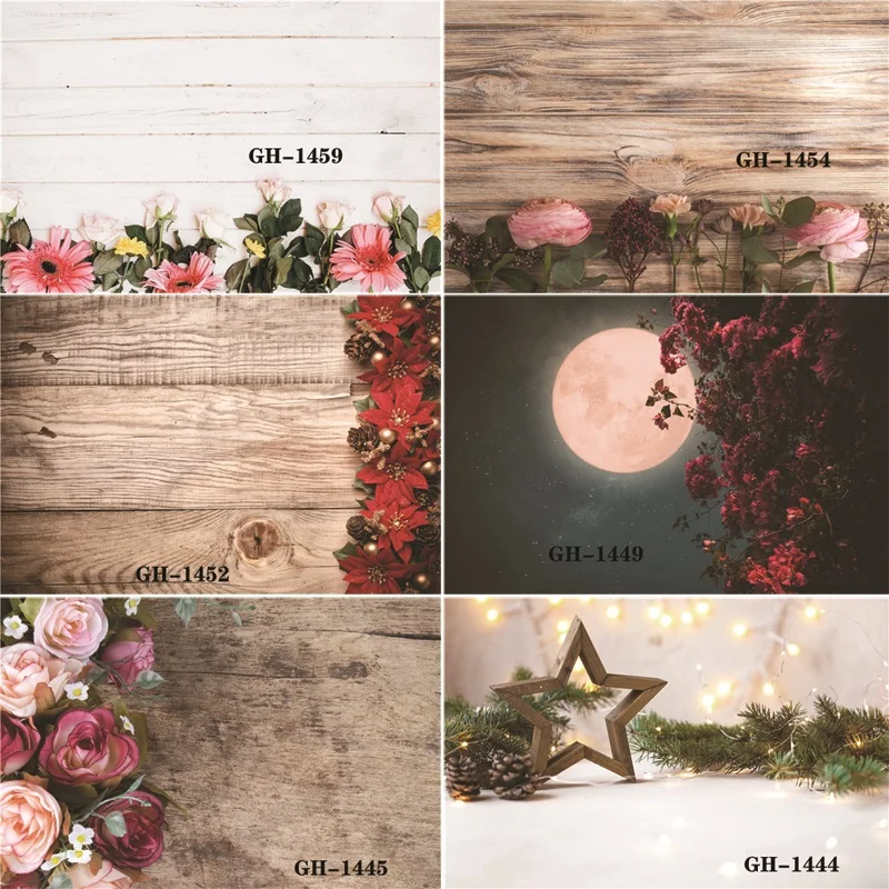 Vinyl Custom Photography Backdrops Prop Flower and Wooden Planks Photography Background #0144
Vinyl Custom Photography Backdrops Prop Flower and Wooden Planks Photography Background #0144