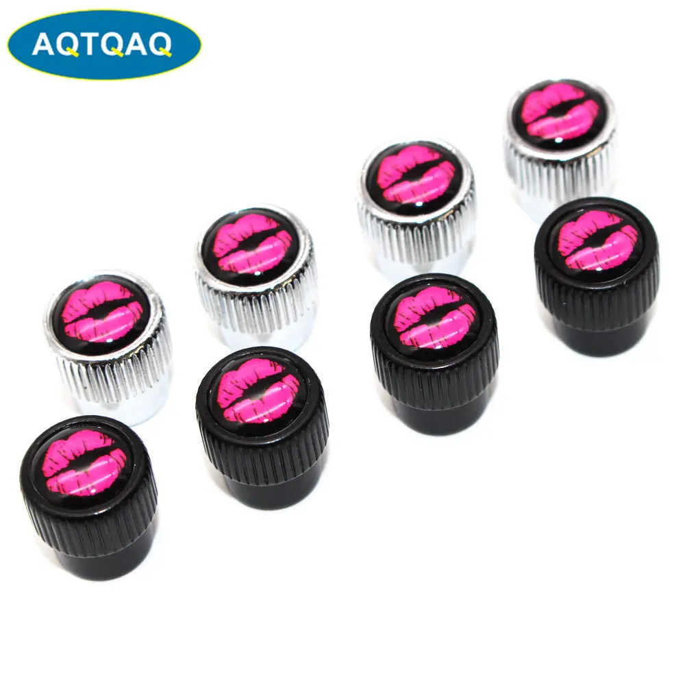 4 Pcs/Set Zinc Alloy Lip Style Tire Valve Stem Cap Tire Wheel Stem Air Valve Caps for Auto Cars
4 Pcs/Set Zinc Alloy Lip Style Tire Valve Stem Cap Tire Wheel Stem Air Valve Caps for Auto Cars