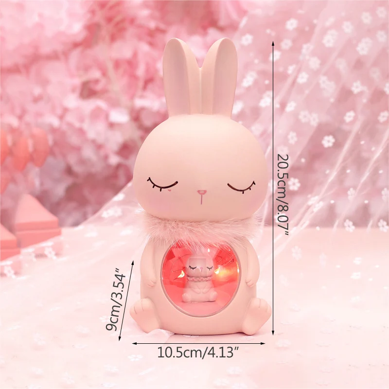 Strongwell Nordic Sweet Rabbit Model Night Light Animals Night Light Home Decoration Accessories Girl Gifts Cute Cartoon
Strongwell Nordic Sweet Rabbit Model Night Light Animals Night Light Home Decoration Accessories Girl Gifts Cute Cartoon