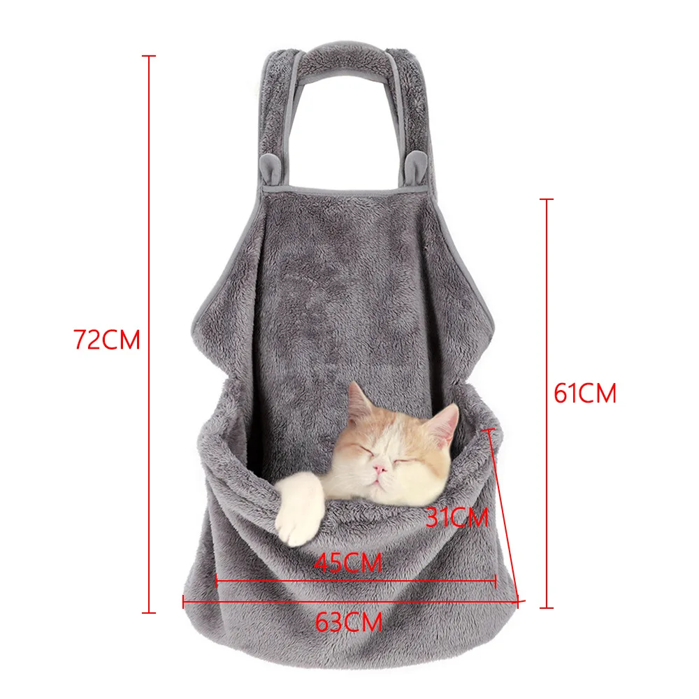 Pet Backpack Dogs Cats Leisure Outing Backpack Velvet Backpack Accompany Sleeping Apron Pet Supplies
Pet Backpack Dogs Cats Leisure Outing Backpack Velvet Backpack Accompany Sleeping Apron Pet Supplies