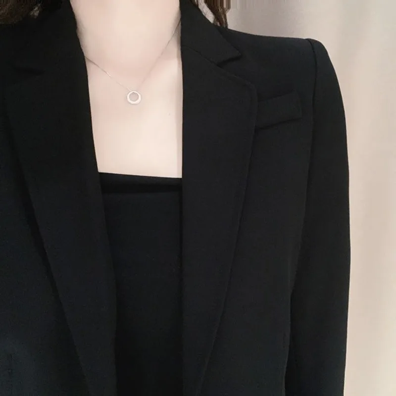 Winter Clothes Women Fashion Blazer Jacket Women Casual Pockets Long Sleeve Work Suit Coat Office Lady Blazers
Winter Clothes Women Fashion Blazer Jacket Women Casual Pockets Long Sleeve Work Suit Coat Office Lady Blazers