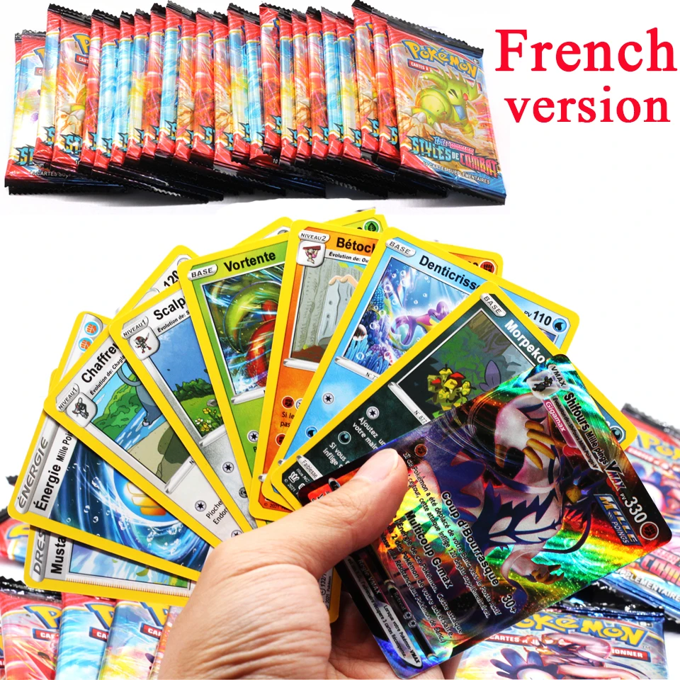 2021 Newest English French Spanish TAG TEAM CARD Game Collection Paper trading Pokemon Cards Gift Children
2021 Newest English French Spanish TAG TEAM CARD Game Collection Paper trading Pokemon Cards Gift Children