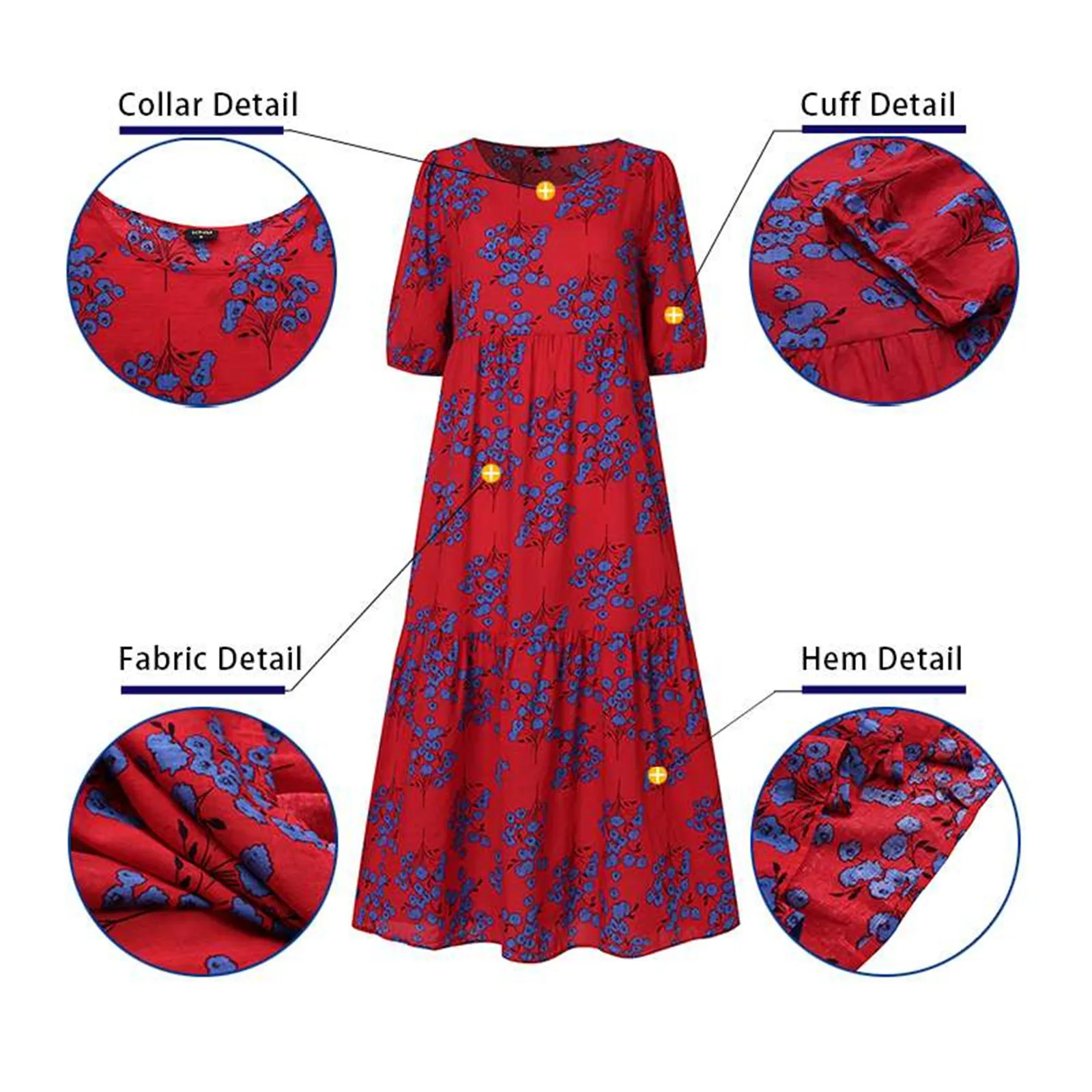Women loose Fashion Puff Sleeve Printed Casual Loose Splicing Dress Sundress Casual Short Sleeve Vestidos High Waist Robe Femme
Women loose Fashion Puff Sleeve Printed Casual Loose Splicing Dress Sundress Casual Short Sleeve Vestidos High Waist Robe Femme
