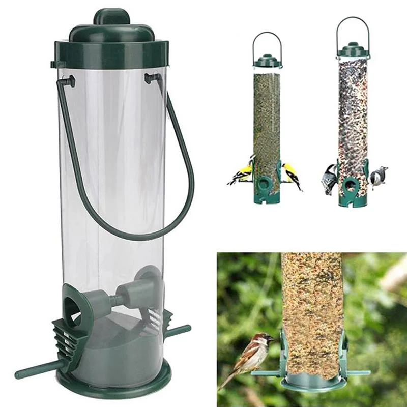 Pet Bird Feeder Feed Station Hanging Garden Plastic Birds Food Dispenser Feeders Outdoor Tree Garden Decoration
Pet Bird Feeder Feed Station Hanging Garden Plastic Birds Food Dispenser Feeders Outdoor Tree Garden Decoration