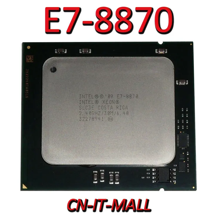 

Intel Xeon E7-8870 CPU 2.4GHz 30M 10 Core 20 Threads LGA1567 Processor