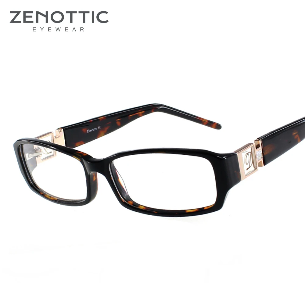 Стильные женские очки zenotic из ацетатного волокна по рецепту DN4441 2019|prescription