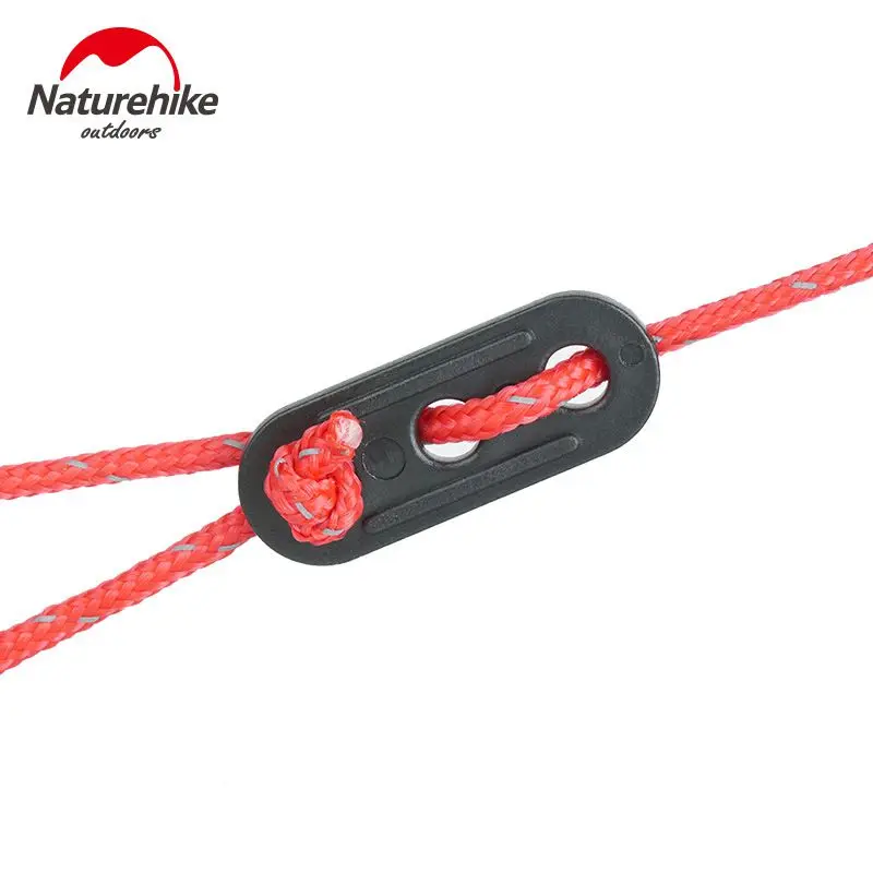 

NatureHike 4x4m Reflective Guyline Tent Ropes Accessories Outdoor Camping Tarp/Tarpaulin Cord with Adjusters