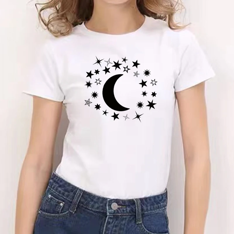 Women T-Shirts Summer Short Sleeve Girls White Tshirt Casual O Neck Female Clothing Oversized White Tshirts Ladies Top Tees
Women T-Shirts Summer Short Sleeve Girls White Tshirt Casual O Neck Female Clothing Oversized White Tshirts Ladies Top Tees