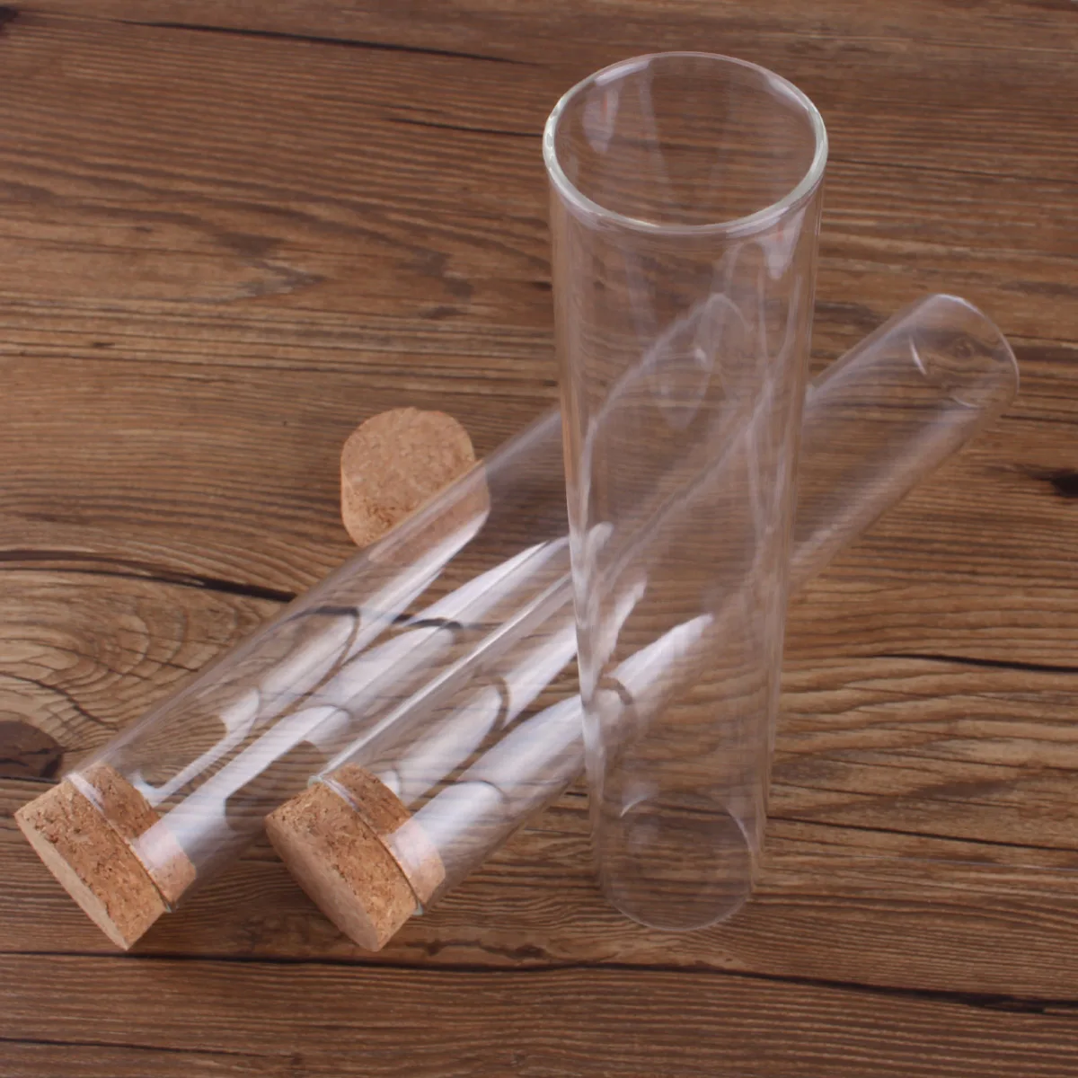 15 Pieces 70ml 110ml 150ml Glass Tubes Diameter 37mm Test Tubes with Cork Stopper 3 Sizes Glass Bottles U-pick
15 Pieces 70ml 110ml 150ml Glass Tubes Diameter 37mm Test Tubes with Cork Stopper 3 Sizes Glass Bottles U-pick