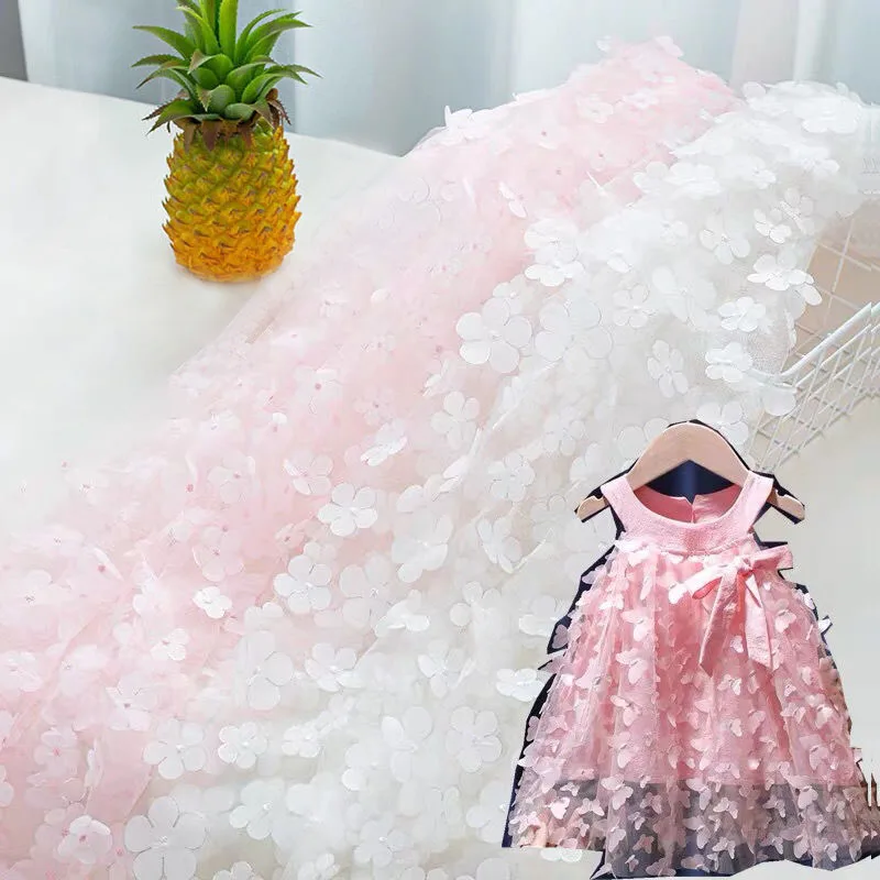 100*150cm Plum Blossom Net Yarn Fabrics Designer DIY Sewing Dress Cloak Babydoll Seam Cloth By The Meter
100*150cm Plum Blossom Net Yarn Fabrics Designer DIY Sewing Dress Cloak Babydoll Seam Cloth By The Meter