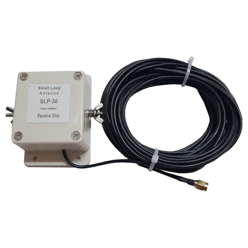 100Khz-30Mhz SLP-30 Loop Antenna Active Receiving Antenna For Short Wave Radio US Plug
100Khz-30Mhz SLP-30 Loop Antenna Active Receiving Antenna For Short Wave Radio US Plug